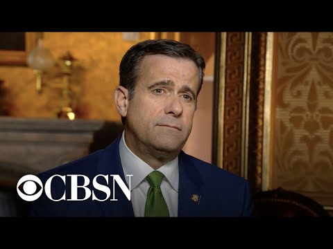 Ratcliffe says China poses biggest threat to U.S. since World War II