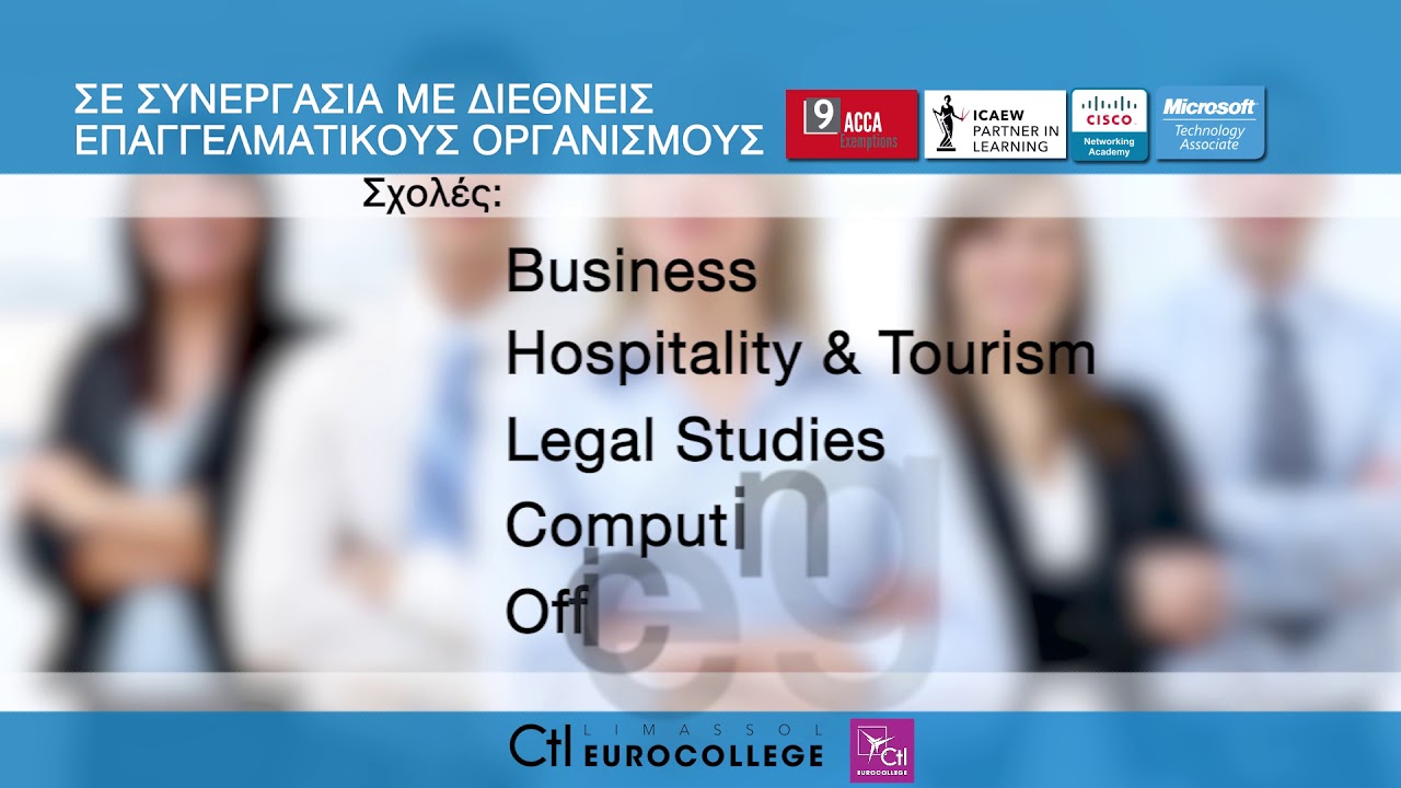 Study at Ctl Eurocollege