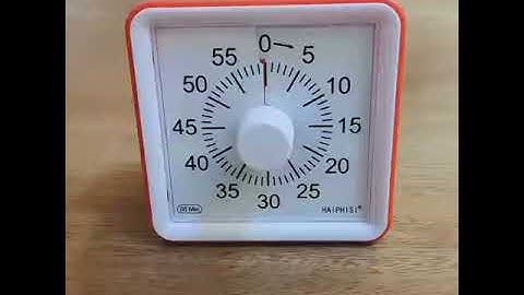 visual timer  video