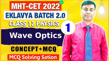 Superposition of Waves  | Wave Optics  Part 1 | Eklavya batch 2.0 | Most Important Concepts + MCQ