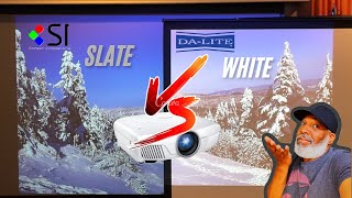 Grey ALR screen vs White. Is an ALR projector screen best for Home Theater?