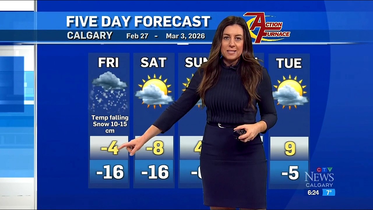 Danielle Savoni - CTV News Calgary - Weather & What's Trending for Thursday, February 26, 2026.