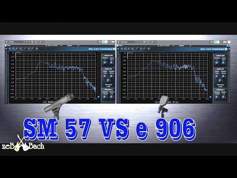 Shure SM57 & Sennheiser e 906-Mikrofony