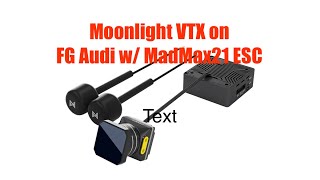 1/5 FG Audi w/ Moonlight VTX and MadMax21 16s ESC on 12s