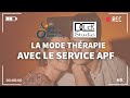 La mode therapie avec le service apf  en juillet 2022