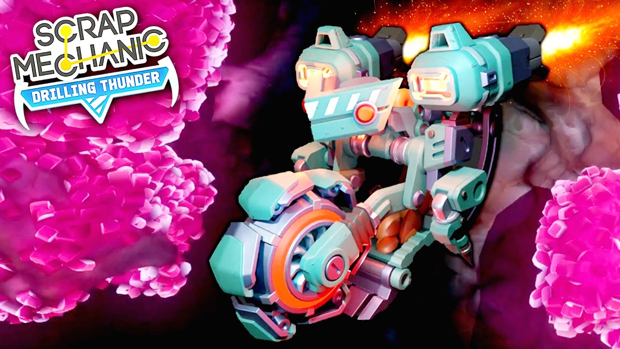I Encountered the New MINER BOT in the Mines! [Drilling Thunder 29]