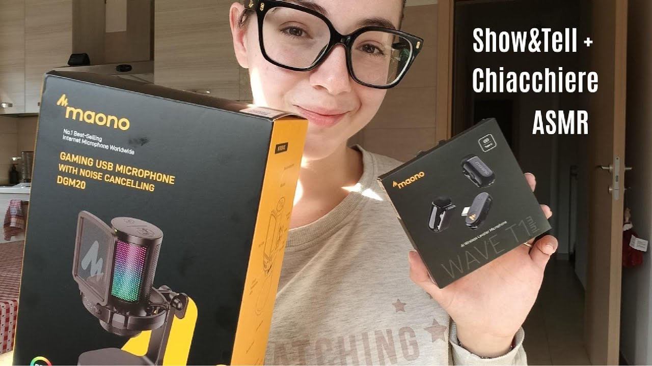 Show&Tell Mics + Chiacchiere😊 | ASMR ITA