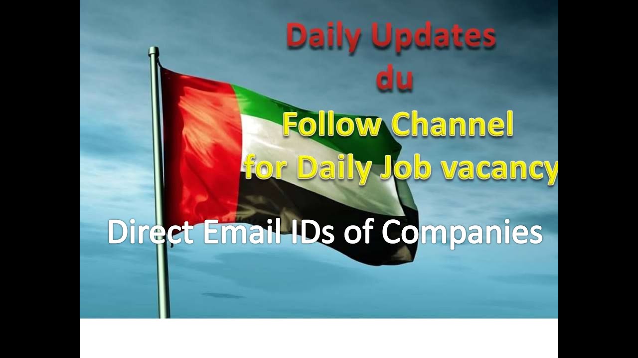 Jobs In Dubai 2021/Dubai Job Vacancy/Dubai Jobs Today /Dubai Jobs Online/UAE /UAEJobvacancy du 13