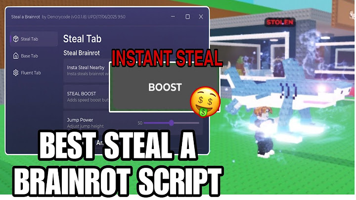 Steal a Brainrot Script GUI Pastebin | INSTANT STEAL NOCLIP GET BRAINROT GOD *NO KEY*