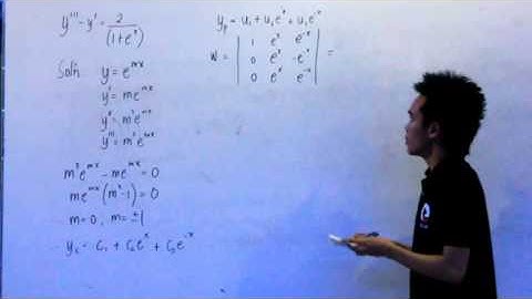 Advanced Engineering Math - Higher Order DE Tutorial Video 2