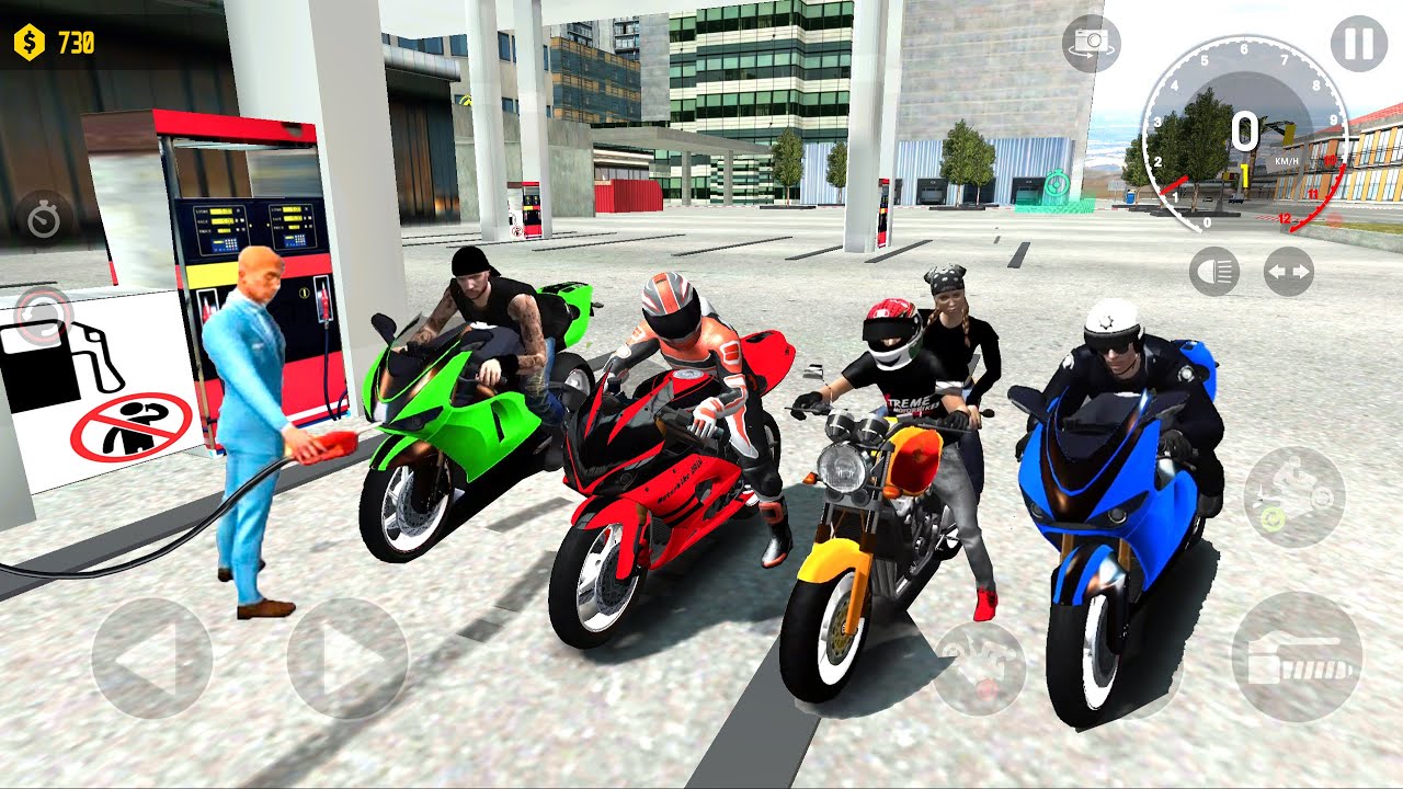 Motorbike Simulator 3D 2020 Children 