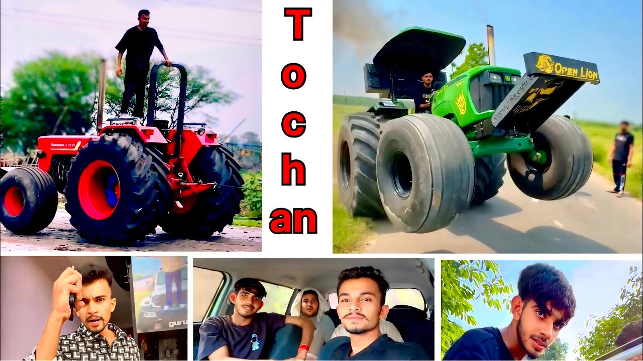 John Deere Tochan King VS Bahadur Gowda Mahindra #tochanking #guruveer #tractor 