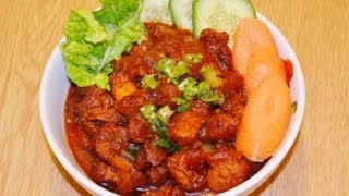 Pork Curry Recipe in Nepali Style - Delicious Nepali Food Recipe!