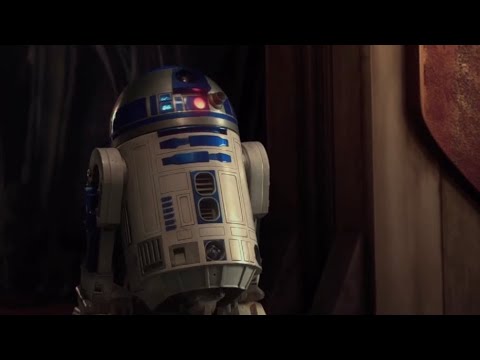 Star Wars prequels but it’s just R2D2 making sounds