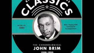 John Brim - Tough Times chords