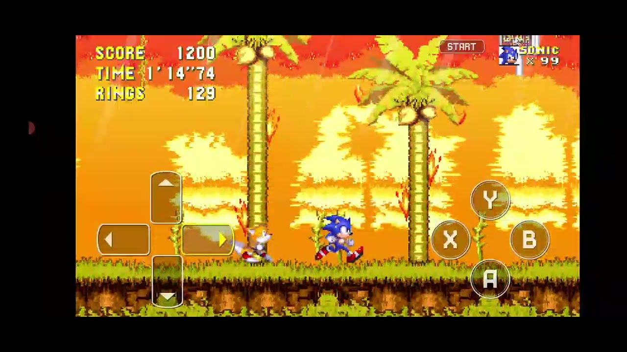 Speed rum na angel island no Sonic 3 air