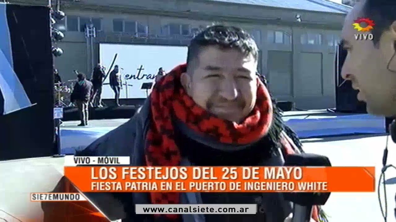 El Día de la Patria en el Puerto