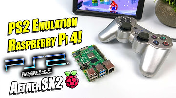 The Pi4 Can Play Some PS2 Games Using AetherSX2! PS2 Emulation Raspberry Pi4