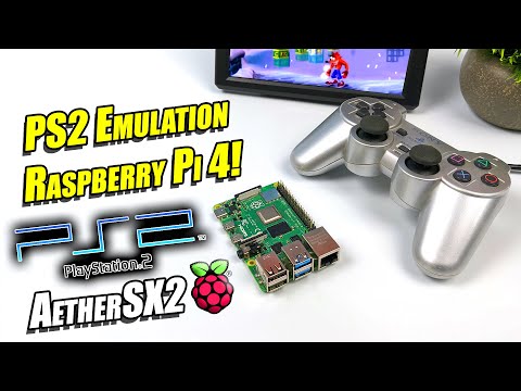 The Pi4 Can Play Some PS2 Games Using AetherSX2! PS2 Emulation Raspberry Pi4