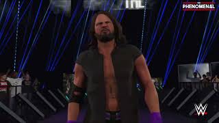 Wwe 2K24 Aj Styles Backlash 24 Entrance Tio Phenomenal