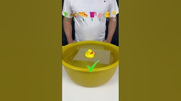 Probeer eens te raden hoeveel tissues er nodig waren! #asmr #bevredigend #experiment