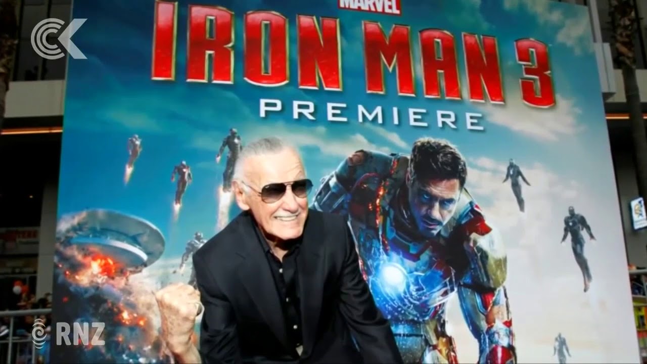 Download newspaper mockup Tributes flow after Marvel superheros creator Stan Lee dies - HacBao