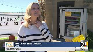 New Little Free Library in Farrell