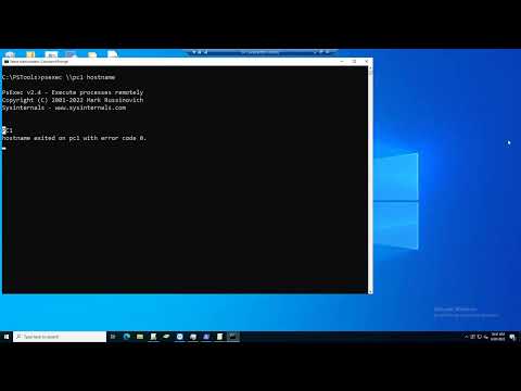 ভিডিও: আমি কিভাবে PsExec আনইনস্টল করব?