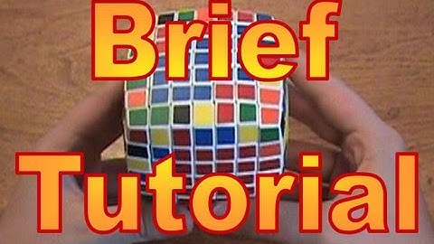 How to Solve the V-Cube 7 (Last 2 Centers & Edges)