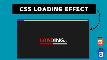 Learn CSS Loading Animation | CSS Tutorial #css