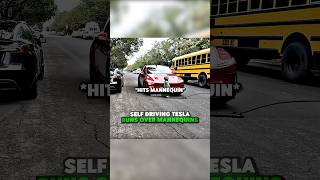 Self Driving Car RUNS OVER Mannequins 🤕