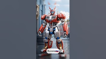 AI Imagines Countries 🌐 as Transformers 🤖| AI generated images| #shorts #shortsfeed #aiart