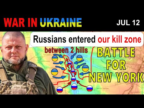 12 Jul: HIGH STAKES. Russians FOUND THEMSELVES BETWEEN 2 HILLS | War in Ukraine Explained