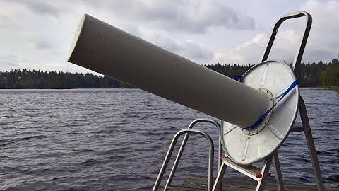 Setup for receiving DVB-S from the  OH3VHH High Altitude Balloon