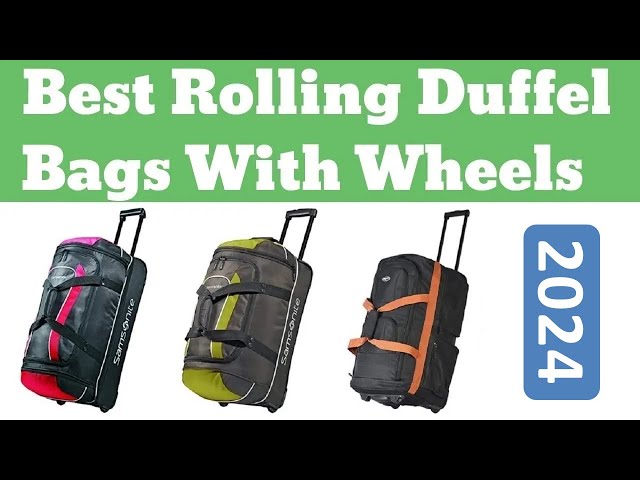 Rock Cloud Foldable Wheeled Duffel Bag with Widened Wheels 85L Rolling  Duffle Bag Packable 26 inch for Travel Camping Sports