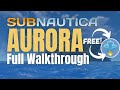 Full Aurora Walkthrough Exploration + Door Codes | Subnautica #subnautica