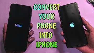 Convert Your Phone Into Iphone | INSTALL IOS Any Redmi & Poco Device