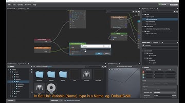 Lesson8 - Stingray default camera & FLOW Get/Set Variable