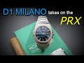 D1 Milano Automatico Thinner and Improved Integrated Bracelet Watch Better Than The Tissot PRX?