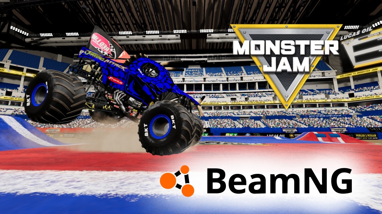 BeamNG Monster Jam Destruction Series - Indianapolis, IN - FULL SHOW