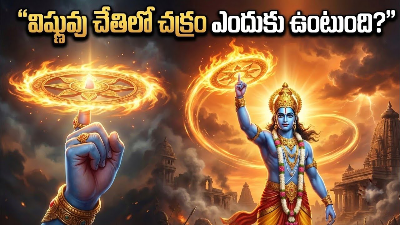 ✨ శ్రీమహావిష్ణువు 'సుదర్శన చక్రం' వెనుక ఉన్న రహస్యం! ✨ #LordVishnu#SudarshanaChakra#viral 