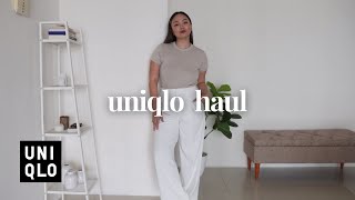 UNIQLO HAUL: Spring/Summer Midsize Try On