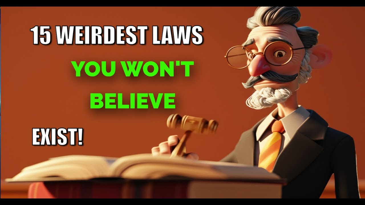 The Strangest Laws You Didn't Know Existed - YouTube