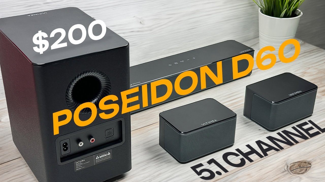 ULTIMEA Poseidon D60　サウンドバー Amazon.com: ULTIMEA Poseidon D60 Soundbar and Poseidon E40
