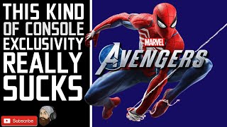 This Kind of Console Exclusive Really Sucks // Spiderman Avengers PS4 Exclusive / PS5 Exclusive