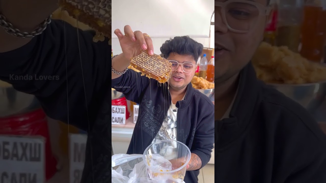 Original Honey In Uzbekistan 🤯🇺🇿