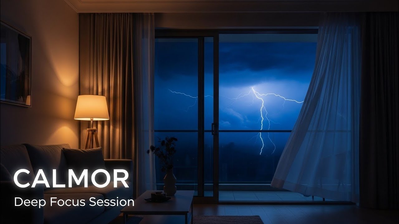 CALMOR – Midnight Focus Room | Deep Study Session