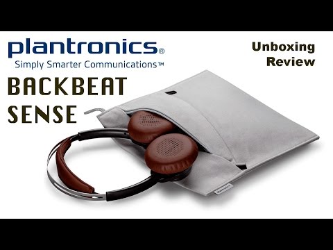 Unboxing and review - Plantronics Backbeat sense headphones