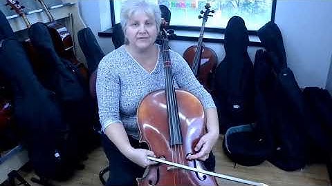 Playing on the Open Strings | Beginner Suzuki Cello Lessons Part 4