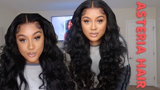 HOW TO GET THE VOLUMINOUS CURLS ON BODY WAVE WIG | 13X4 24 INCH HD LACE WIG | ASTERIA HAIR